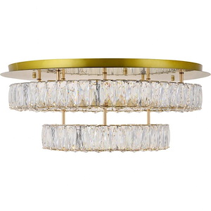 Midland Furlong - 25.6 Inch 54W 2 Led 2-Tier Flush Mount - 1299794