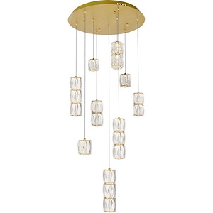 Dunbar Trees - 20 Inch 45W 9 Led Round Pendant - 1299951