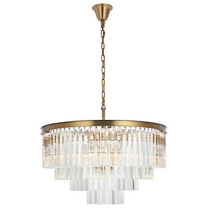 Warner Loke - 17 Light Chandelier In Modern Style-23.5 Inches Tall and 32 Inches Wide - 1305258