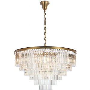 Warner Loke - 33 Light Chandelier In Modern Style-32 Inches Tall and 44 Inches Wide - 1305314