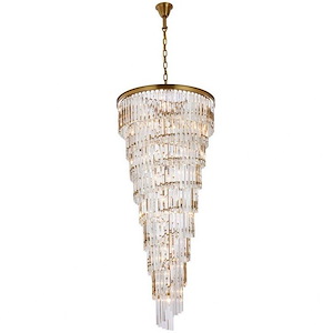 Warner Loke - 35 Light Chandelier In Modern Style-66 Inches Tall and 30 Inches Wide - 1305136