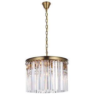 Warner Loke - 6 Light Chandelier In Modern Style-13.5 Inches Tall and 20 Inches Wide - 1305360