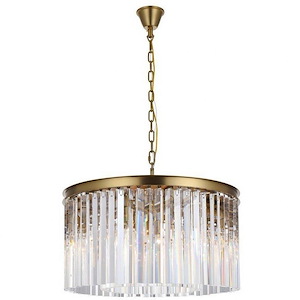 Warner Loke - 8 Light Chandelier In Modern Style-13.5 Inches Tall and 26 Inches Wide - 1305578