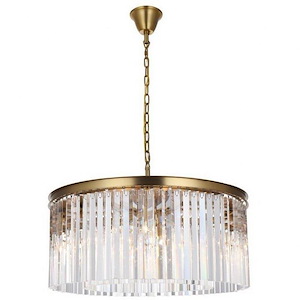 Warner Loke - 8 Light Chandelier In Modern Style-13.5 Inches Tall and 31.5 Inches Wide - 1305369
