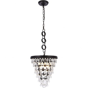 Lambert Avenue  - 3 Light Pendant In Contemporary Style-16 Inches Tall and 13 Inches Wide - 1305174