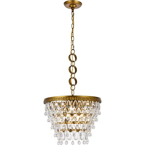 Lambert Avenue  - 4 Light Pendant In Contemporary Style-12 Inches Tall and 16 Inches Wide - 1305194
