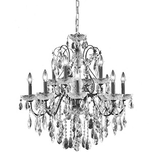 Addison Common - 12 Light Chandelier-28 Inches Tall and 28 Inches Wide - 1305252