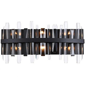 Lingfield Ground - 6 Light Bath Vanity In Modern Style-12 Inches Tall and 5 Inches Wide - 1305156