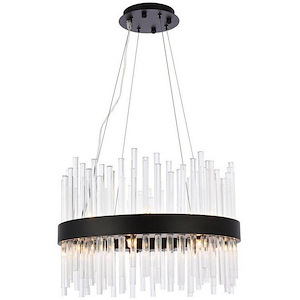 Romney Glade - 14 Light Round Pendant In Modern Style-14 Inches Tall and 20 Inches Wide - 1305318