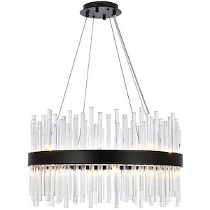 Romney Glade - 16 Light Round Pendant In Modern Style-14 Inches Tall and 25 Inches Wide - 1305331