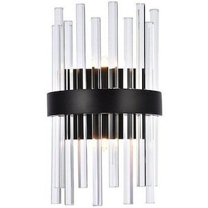 Romney Glade - 2 Light Bath Vanity In Modern Style-14 Inches Tall and 4 Inches Wide - 1305580