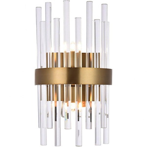 Romney Glade - 2 Light Bath Vanity In Contemporary Style-14 Inches Tall and 7.8 Inches Wide - 1305355