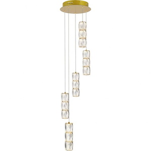 Dunbar Trees - 45W 5 LED Pendant In Contemporary Style-9.2 Inches Tall and 12 Inches Wide - 1305581