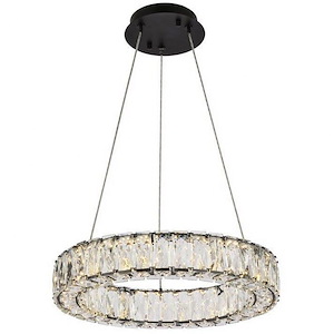Collins Ride - 22.5W 1 LED Round Pendant In Modern Style-3 Inches Tall and 17 Inches Wide - 1305479