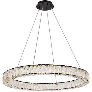 Collins Ride - 45W 1 LED Round Pendant In Modern Style-3 Inches Tall and 31 Inches Wide - 1305337