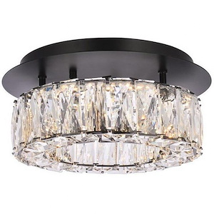 Collins Ride - 12W 1 LED Flush Mount In Modern Style-5 Inches Tall and 12 Inches Wide - 1305196