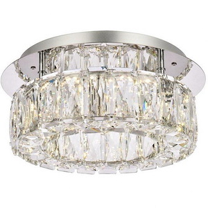 Collins Ride - 12W 1 LED Flush Mount In Modern Style-5 Inches Tall and 12 Inches Wide - 1305196