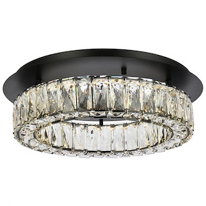 Collins Ride - 22.5W 1 LED Flush Mount In Modern Style-5 Inches Tall and 18 Inches Wide - 1305381