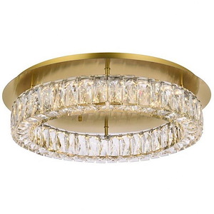 Collins Ride - 24W 1 LED Flush Mount In Modern Style-5 Inches Tall and 22 Inches Wide - 1305294