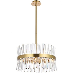 Drayton Mill - 10 Light Round Pendant In Modern Style-12 Inches Tall and 20 Inches Wide - 1305284