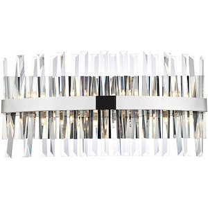Drayton Mill - 8 Light Bath Vanity In Modern Style-12 Inches Tall and 5 Inches Wide - 1305295