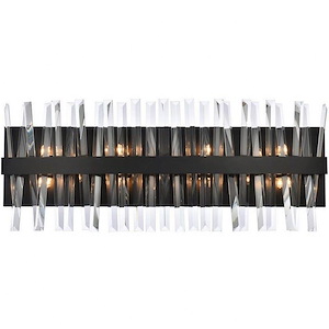 Drayton Mill - 8 Light Bath Vanity In Modern Style-12 Inches Tall and 5 Inches Wide - 1305281