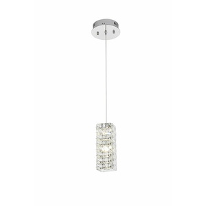Chalky Lane - 5W 1 LED Pendant-9.5 Inch Tall and 6.5 Inch Wide - 1382173