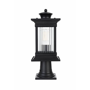 Plover Royd - 1 Light Outdoor Post Mount-18.5 Inch Tall and 7.5 Inch Wide - 1382353
