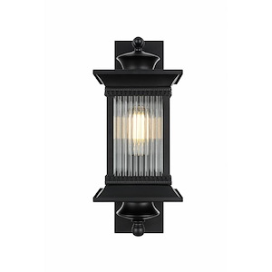 Plover Royd - 1 Light Outdoor Wall Sconce-18.5 Inch Tall and 7 Inch Wide - 1382354