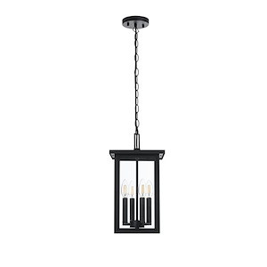 Francis Firs - 4 Light Outdoor Pendant-16 Inch Tall and 9 Inch Wide - 1382370