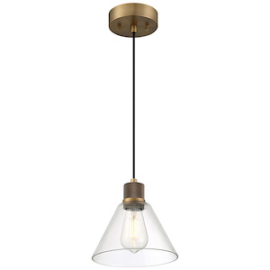 Risir Avenue 9W 1 LED Pendant 8.5 x 8 Inches - 1416046