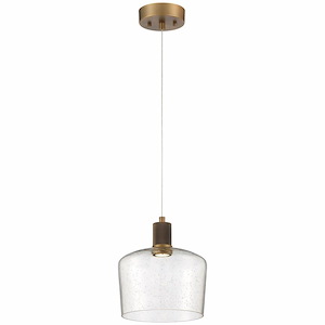 Risir Avenue 9W 1 LED Pendant 9.25 x 9 Inches - 1416049