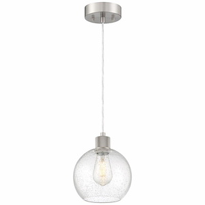 Risir Avenue 9W 1 LED Pendant 9.5 x 7.5 Inches - 1416059
