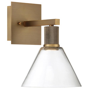 Risir Avenue 9W 1 LED Wall Sconce 11.5 Inch Tall - 1416061