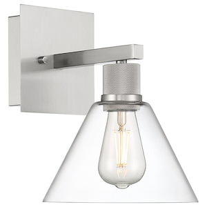 Risir Avenue 9W 1 LED Steel Wall Sconce - 1416065