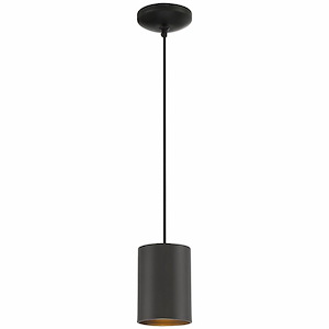 Relion Court 1 Light Modern Mini Pendant 6.5 Inch Tall - 1416139