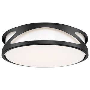 Liknd Path 16W 3CCT 1 LED 13.75 Inch Wide Flush Mount - 1416393