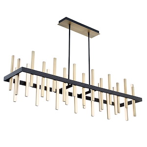 Port Dale-91W 1 LED Chandelier in Mid-Century Modern Style-56 Inches Wide by 14.5 Inches High - 1386854