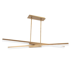 Southwood Head-12.25W 2 LED Chandelier in Mid-Century Modern Style-48 Inches Wide by 3.56 Inches High - 1387362