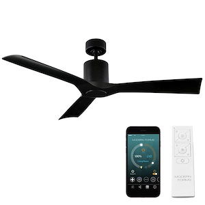 Badger Vale-54 Inch 3-Blade Ceiling Fan with Remote Control in Transitional Style-15.5 Inches High - 1387126