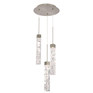 Southwood Head - 13.3W 3 LED Pendant In Modern Style-13 Inches Tall and 12 Inches Wide - 1386562