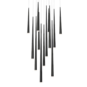 Brendon Meadow - 98W 13 LED Pendant-37 Inches Tall and 20 Inches Wide - 1386611