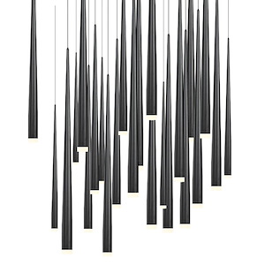 Brendon Meadow - 182W 25 LED Pendant-37 Inches Tall and 28 Inches Wide - 1386613