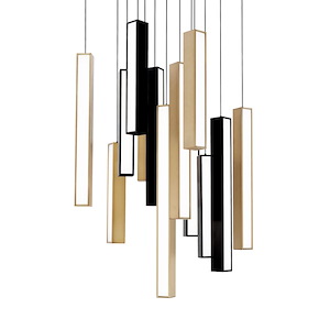 Forth Croft - 102W 13 LED Pendant-26 Inches Tall and 20 Inches Wide - 1387085