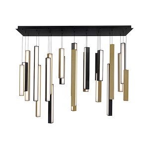Forth Croft - 200W 23 LED Linear Pendant-26 Inches Tall and 12 Inches Wide - 1387087