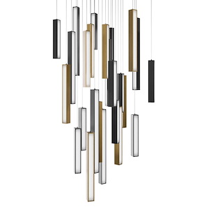 Forth Croft - 207W 25 LED Pendant-26 Inches Tall and 28 Inches Wide - 1387088