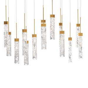 Southwood Head - 67W 14 LED Pendant-13 Inches Tall and 10 Inches Wide - 1386642