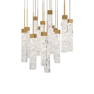Southwood Head - 72W 15 LED Pendant-13 Inches Tall and 23 Inches Wide - 1386643