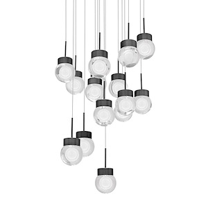 Rosehill Parc - 41W 15 LED Pendant-5.5 Inches Tall and 23 Inches Wide - 1386653