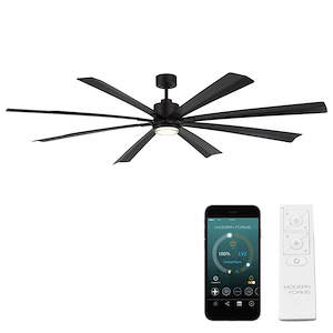 The Royd - 8 Blade Ceiling Fan with Light Kit-15.63 Inches Tall and 84 Inches Wide - 1386688
